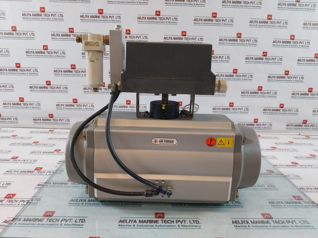 Air Torque DR00450U AZL Pneumatic Actuator W/ 6DR5020-0NG30-0AB0/ AF20-F02C-2A