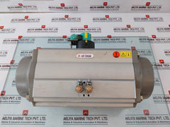 Air Torque DR00450U AZL Pneumatic Actuator W/ NBN4-F25-E8-V1 Proximity Sensor