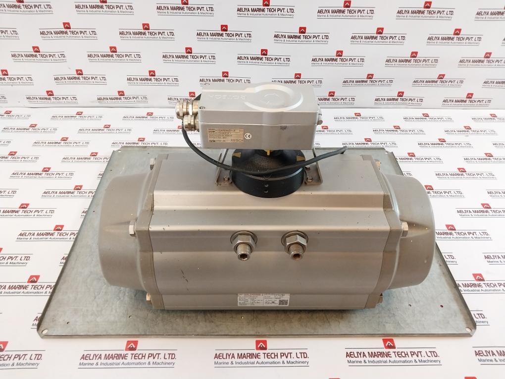 Air Torque Dr01200U Azl Pneumatic Actuator With Rotech Acr3Areaazzalb Alb-module