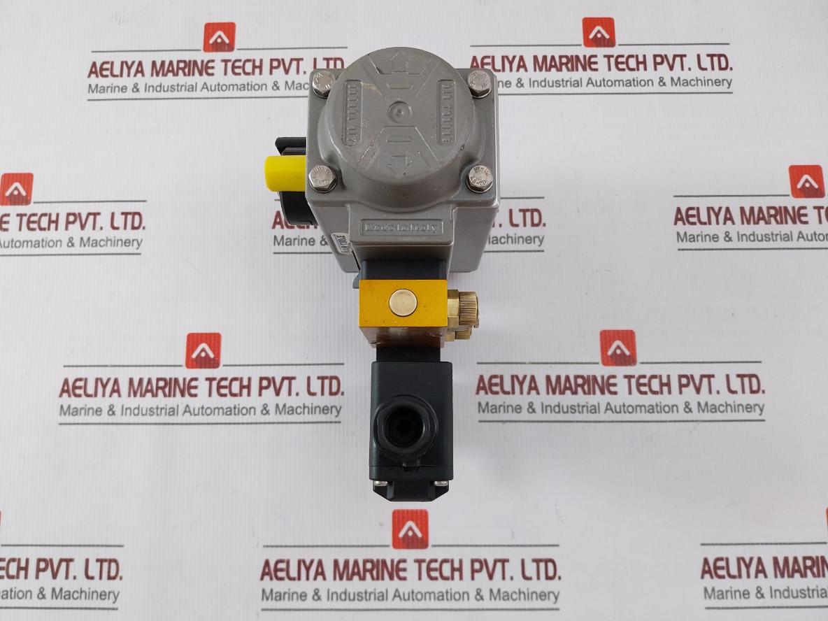 Air Torque Al-79,101U-s12 A Pneumatic Actuator W/ Solenoid Valve 495905C2 G 1/8"