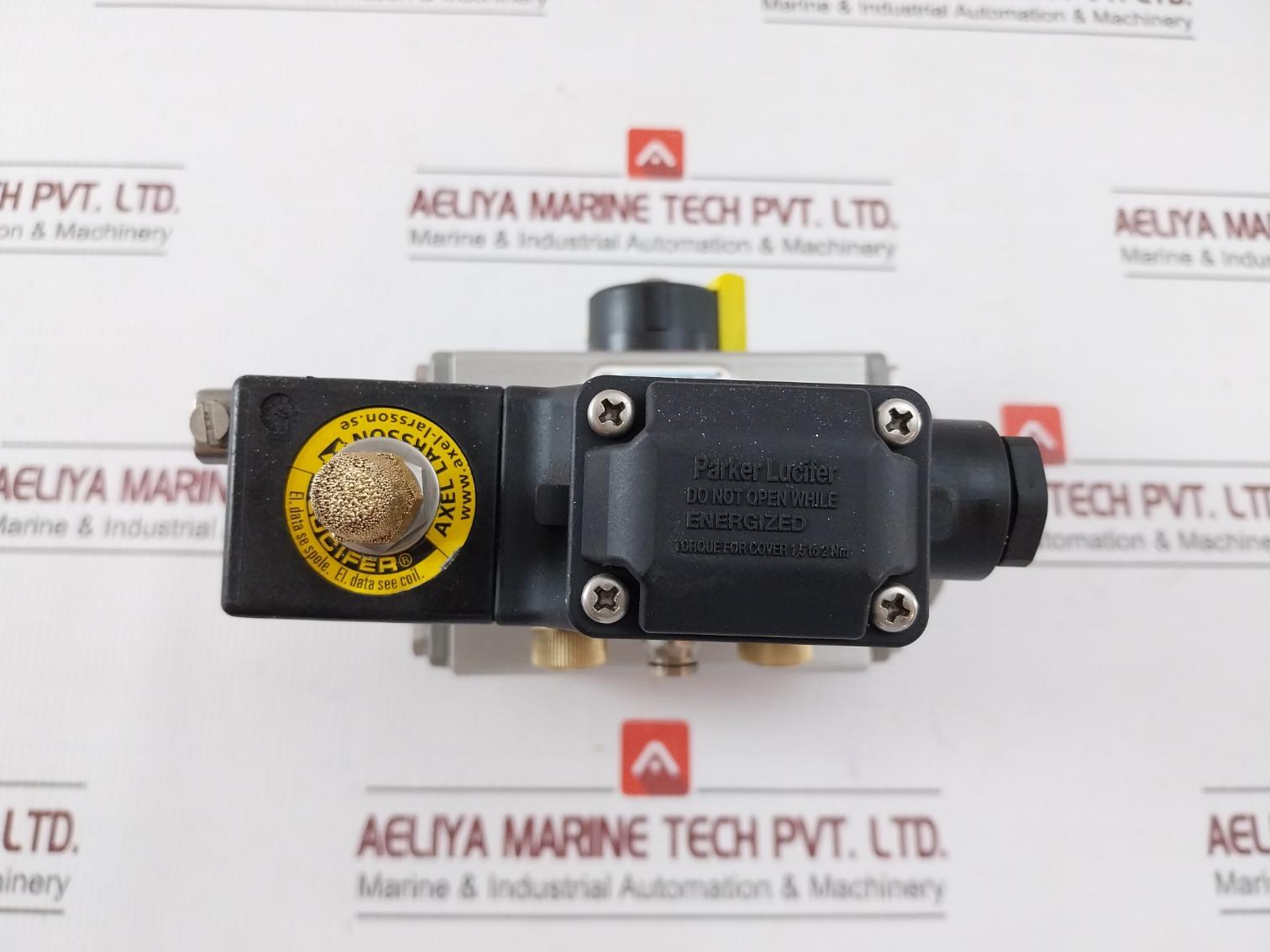Air Torque Al-79,101U-s12 A Pneumatic Actuator W/ Solenoid Valve 495905C2 G 1/8"