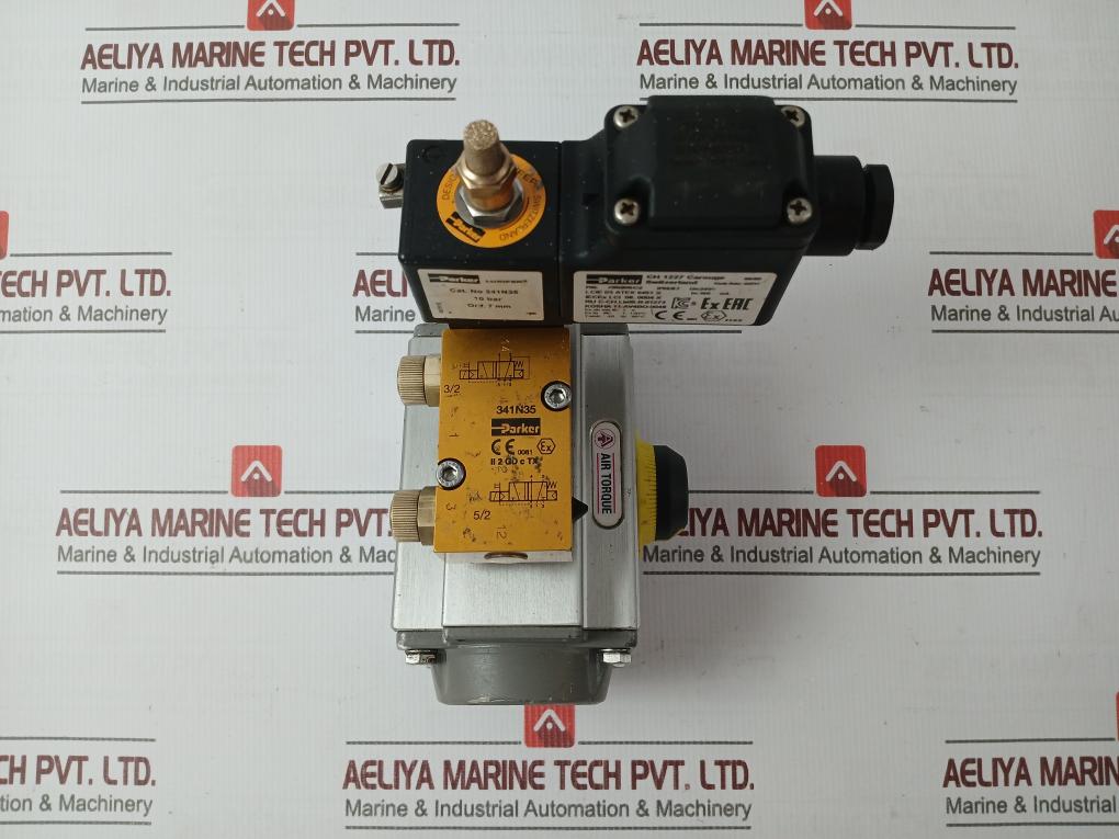 Air Torque Dr00030U Al Pneumatic Actuator 8 Bar Ip66 / Ip67 24V Dc 360 Ma