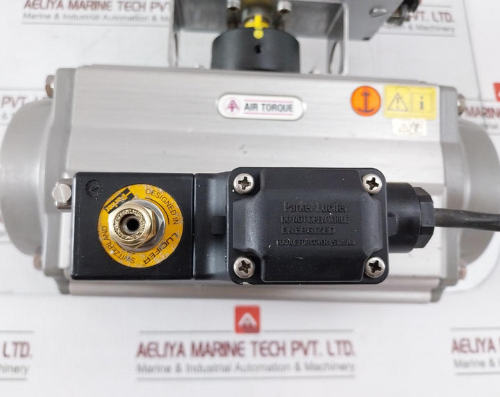 Air Torque Dr00220u Azl Pneumatic Actuator 8 Bar 236 Nm Ip66 / Ip67 24v Dc
