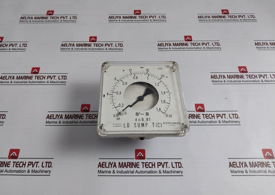 Airindex Analog Level Indicator Intertechnique 0.1-1.8 M