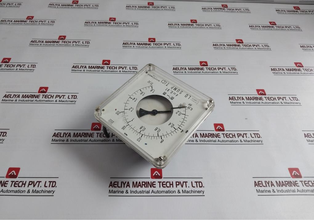 Airindex Analog Level Indicator Intertechnique 0.1-1.8 M