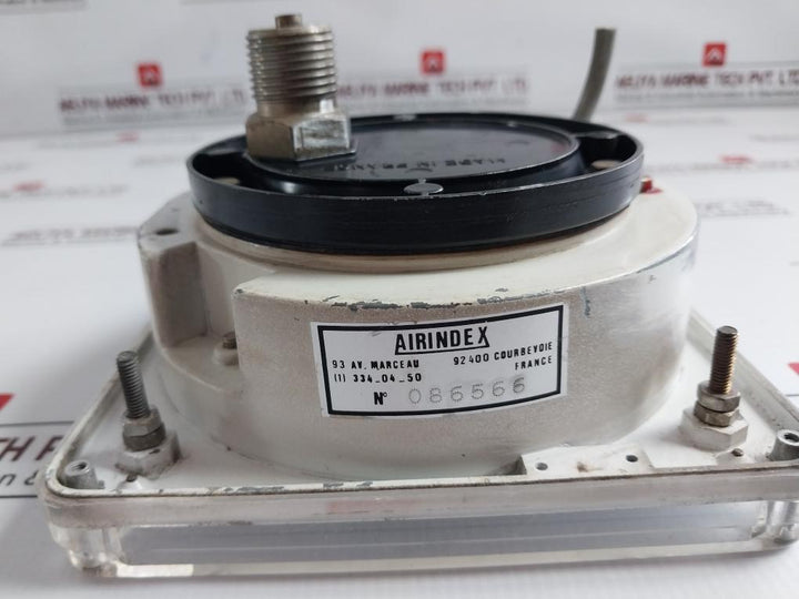 Airindex Analog Level Indicator Intertechnique 0.1-1.8 M