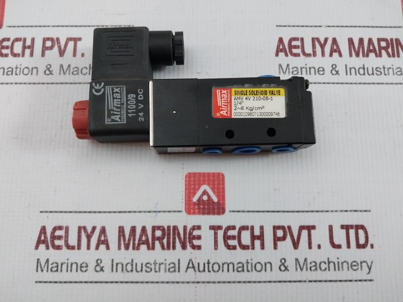 Airmax Single Solenoid Valve 1.5-8 Kgf/Cm2 4V210-08