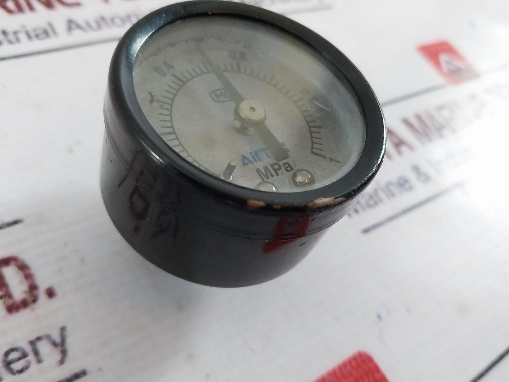 Airtac 09030009 Pneumatic Pressure Gauge 0-1 MPA