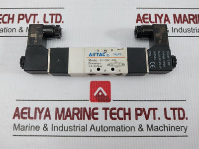 Airtac 1.5~8.0 Bar Pneumatic Solenoid Air Valve 4V130C-06