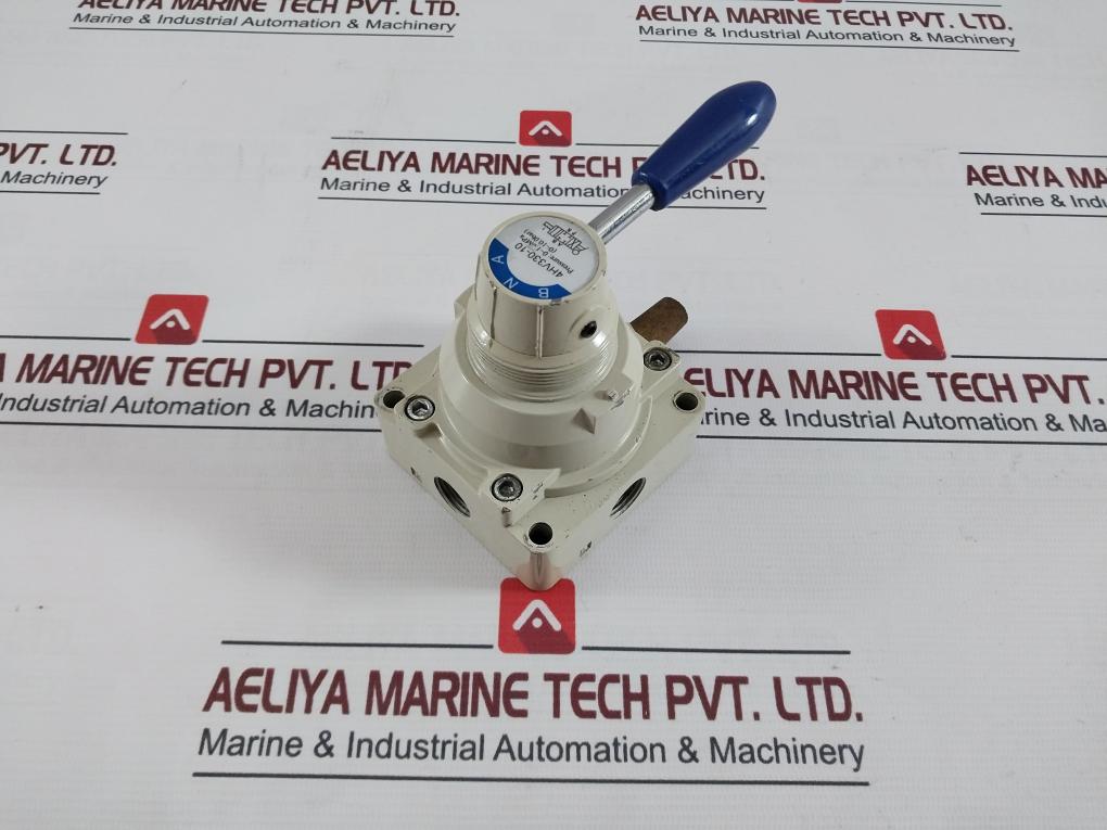 Airtac 4Hv330-10 4/3-way Hand Lever Valve 010.0 Bar