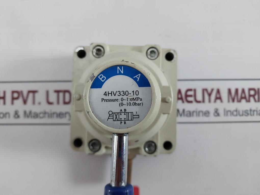 Airtac 4Hv330-10 4/3-way Hand Lever Valve 010.0 Bar