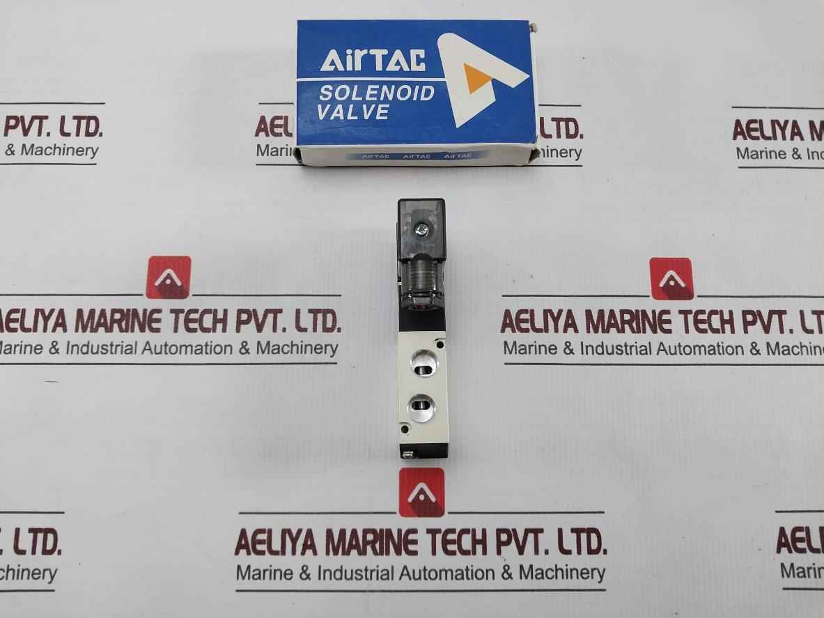 Airtac 4V210-08 Solenoid Valve 1.5~8Kgf/Cm2 Dc24V 3.0W 120Ma