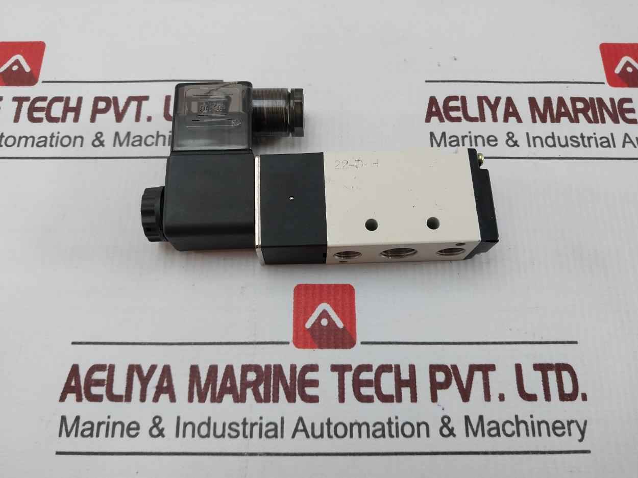 Airtac 4V210-08 Solenoid Valve 1.5~8Kgf/Cm2 Dc24V 3.0W 120Ma