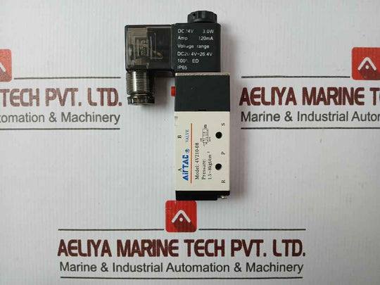 Airtac 4V210-08 Solenoid Valve Dc24V 3.0W 120 Ma 1.5-8Kgf/Cm2