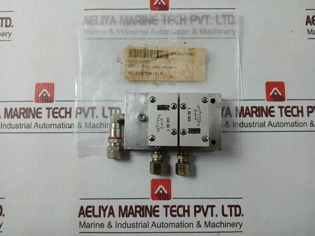 Airtec L 03 311 Pneumatic Valve Block 264.01.71.003