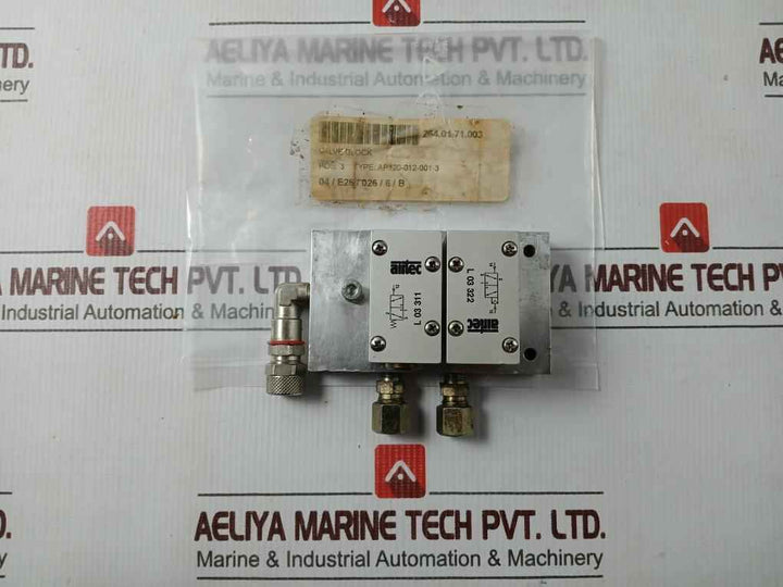 Airtec L 03 311 Pneumatic Valve Block 264.01.71.003