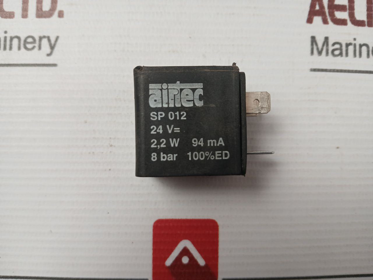 Airtec Sp 012 24Vdc Solenoid Valve Coil 2.2W 8-bar