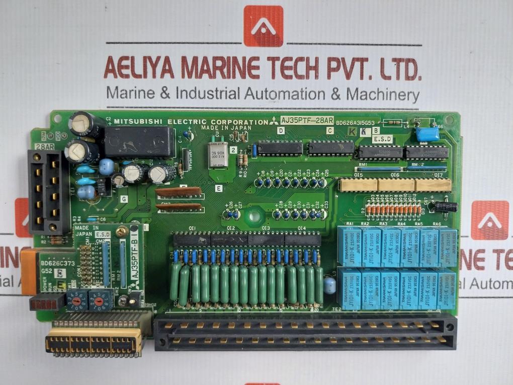 Aj35Ptf-28Ar Pcb For Remote I/O Unit Mitsubishi