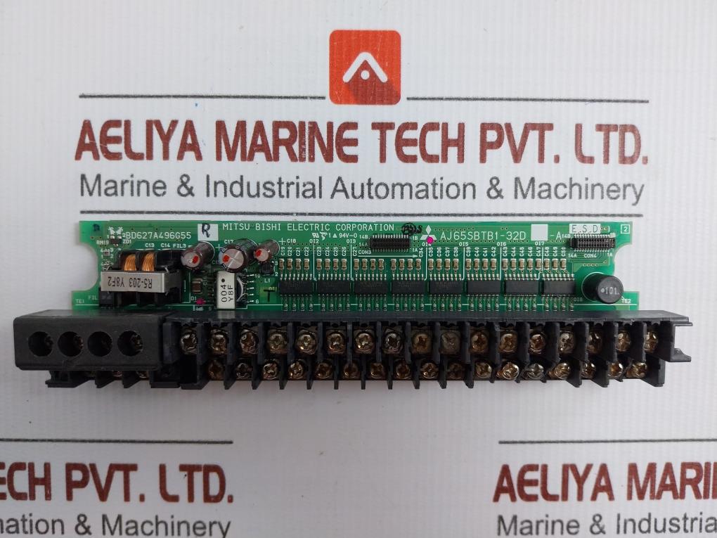 Aj65Sbtb1-32D-a Remote I/O Pcb Module Mitsubishi Electric