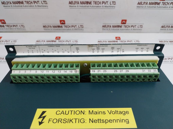 Ak-35/4 Enerator Guard Reverse Power Relay Autronica