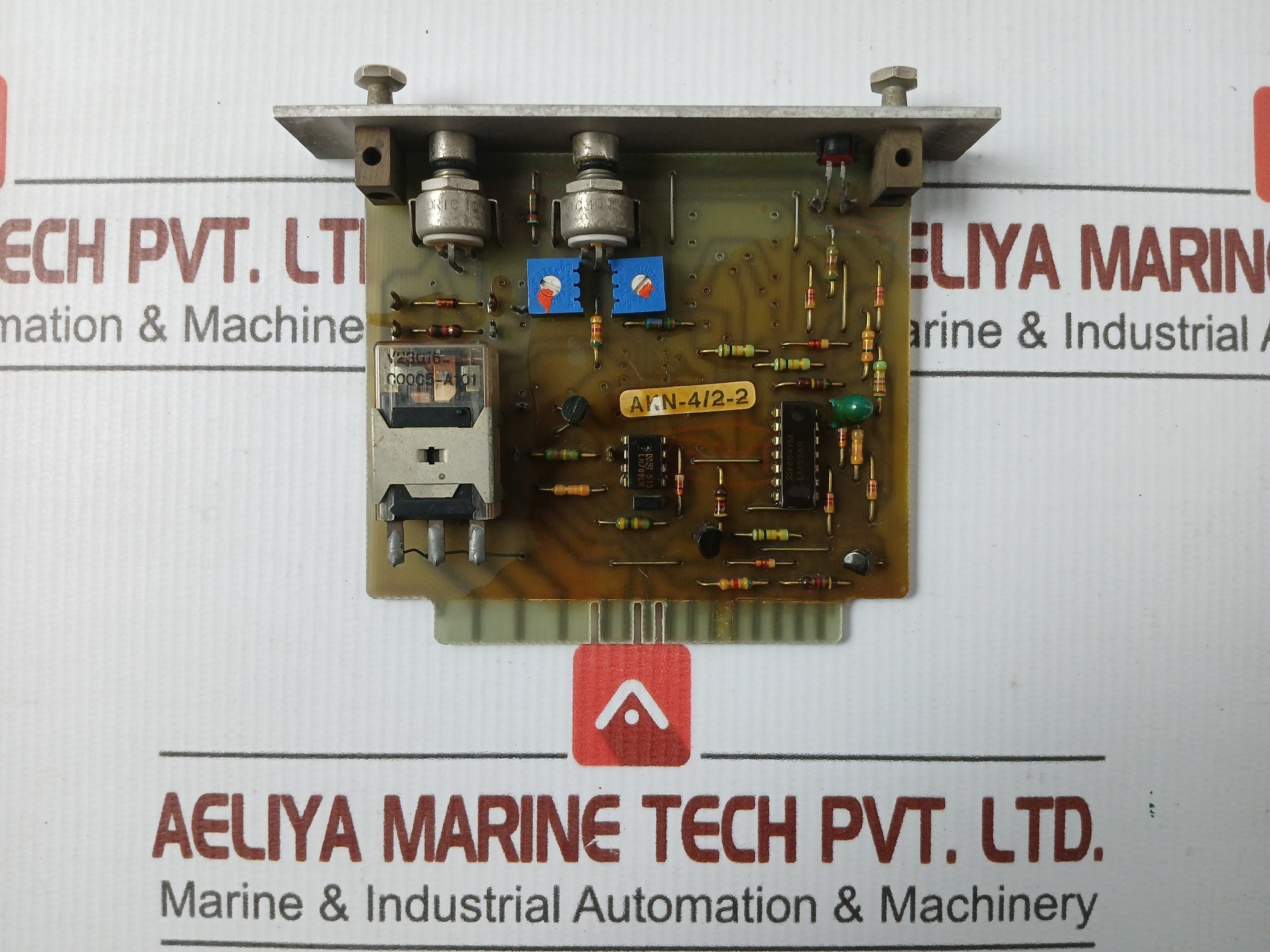 Ak-38/1 Voltage And Frequency Monitor 45-65 Min 1-20 Sec Autronica