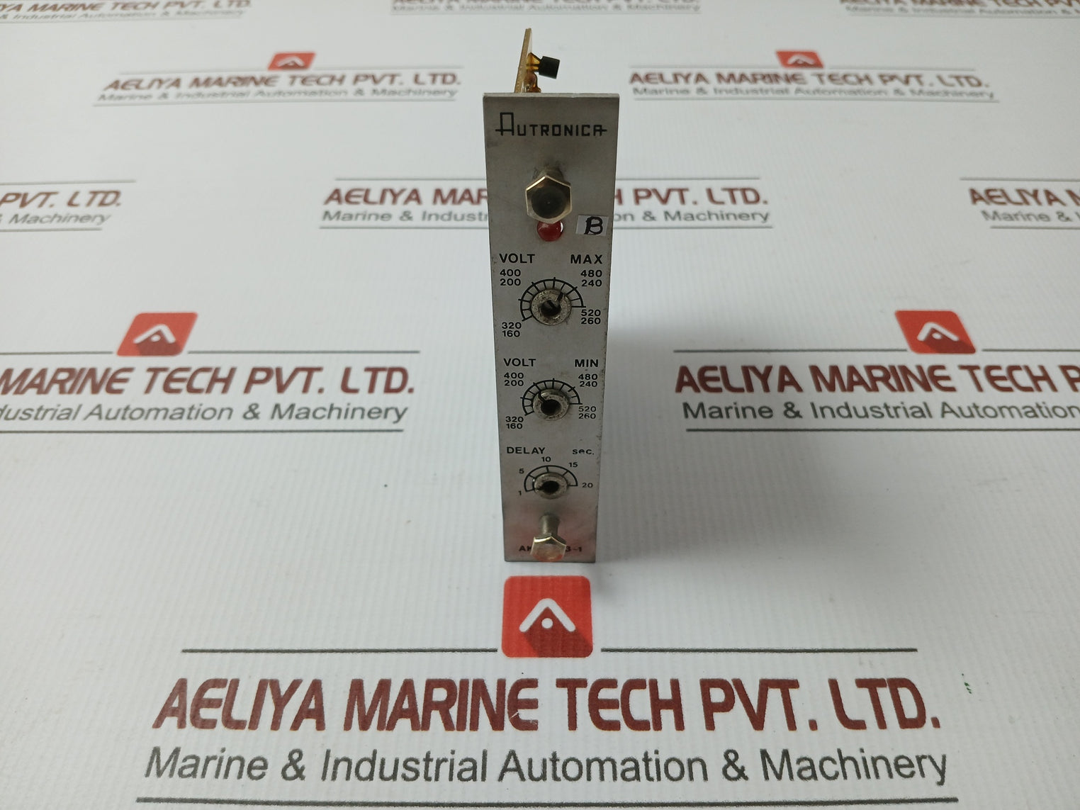 Ak-38/1 Voltage And Frequency Monitor 45-65 Min 1-20 Sec Autronica
