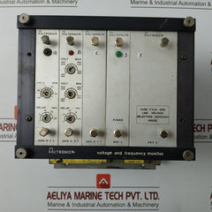 Ak-38/1 Voltage And Frequency Monitor 45-65 Min 1-20 Sec Autronica