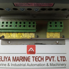 Ak-38/1 Voltage And Frequency Monitor 45-65 Min 1-20 Sec Autronica