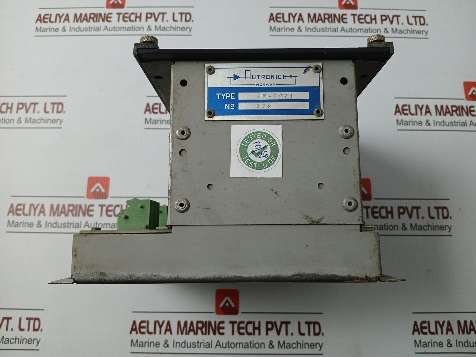 Ak-38/1 Voltage And Frequency Monitor 45-65 Min 1-20 Sec Autronica