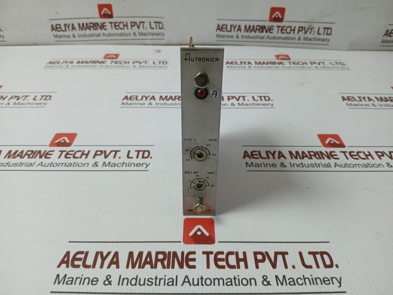 Ak-38/1 Voltage And Frequency Monitor 45-65 Min 1-20 Sec Autronica