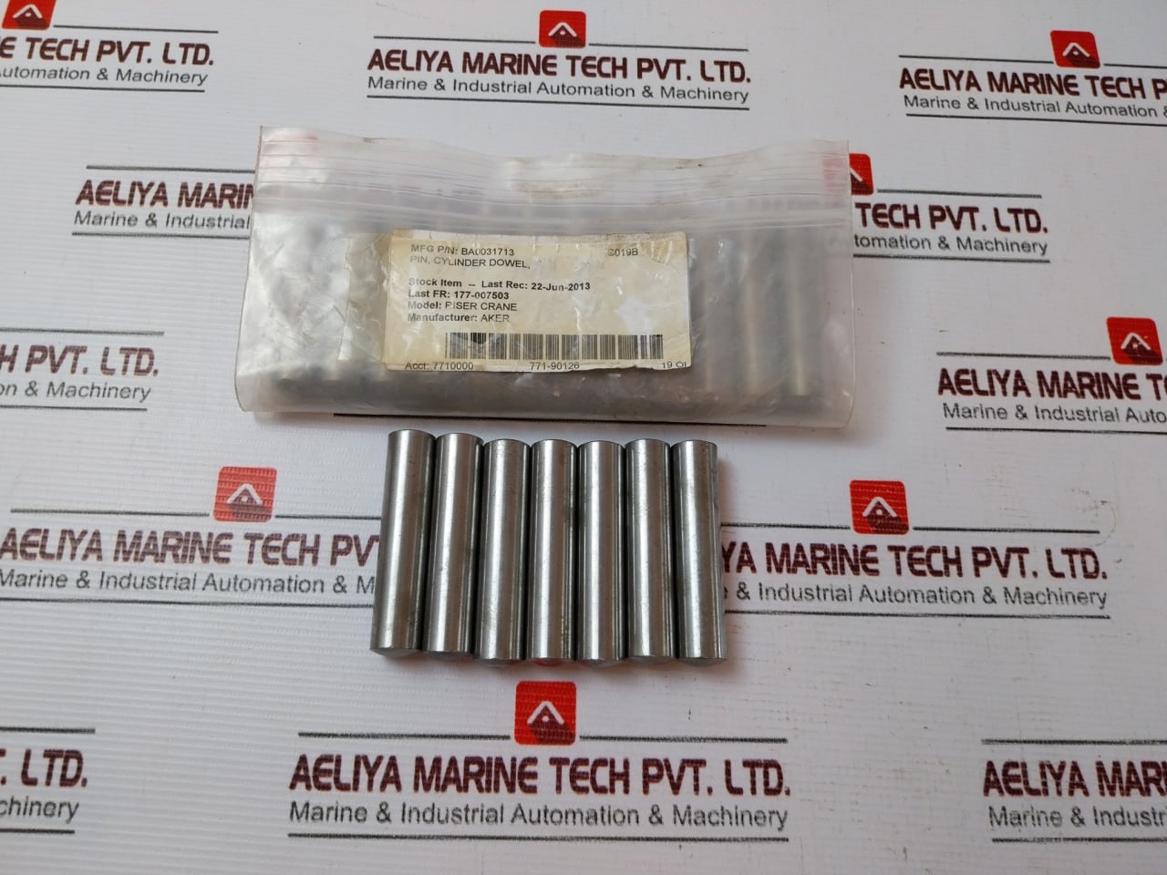 Aker Ba0031713 Cylinder Dowel Pin