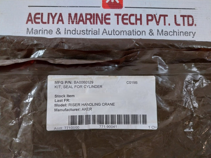 Aker Ba0060529 Seal For Cylinder Kit 110-130-15