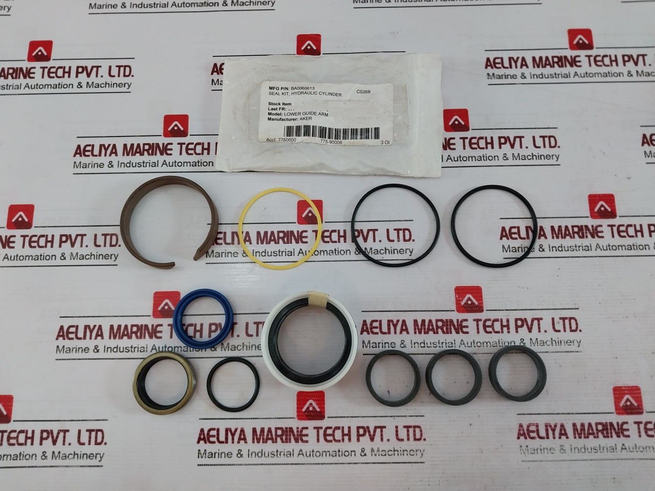 Aker Ba0060613 Seal Kit For Hydraulic Cylinder C026B 7750000 775-90008 3 Oh