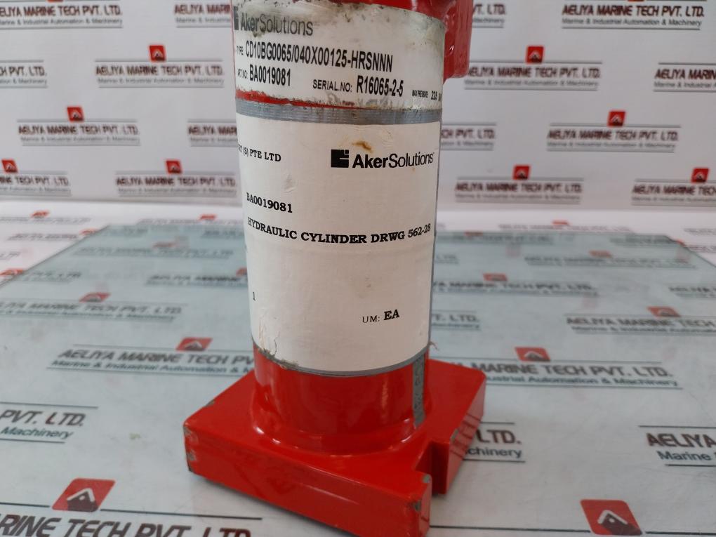 Aker CD10BG0065/040X00125-HRSNNN Hydraulic Cylinder 225 Bar