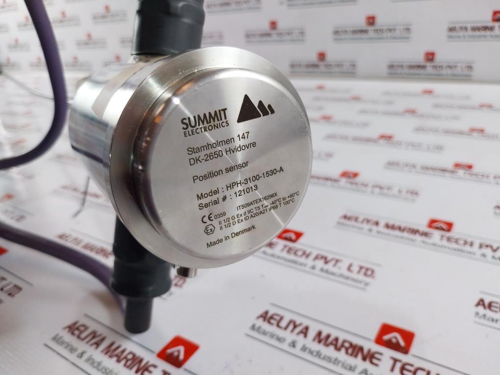 Aker Hph-3100-1530-a Temposonic Position Sensor For Cylinder 10 Meters