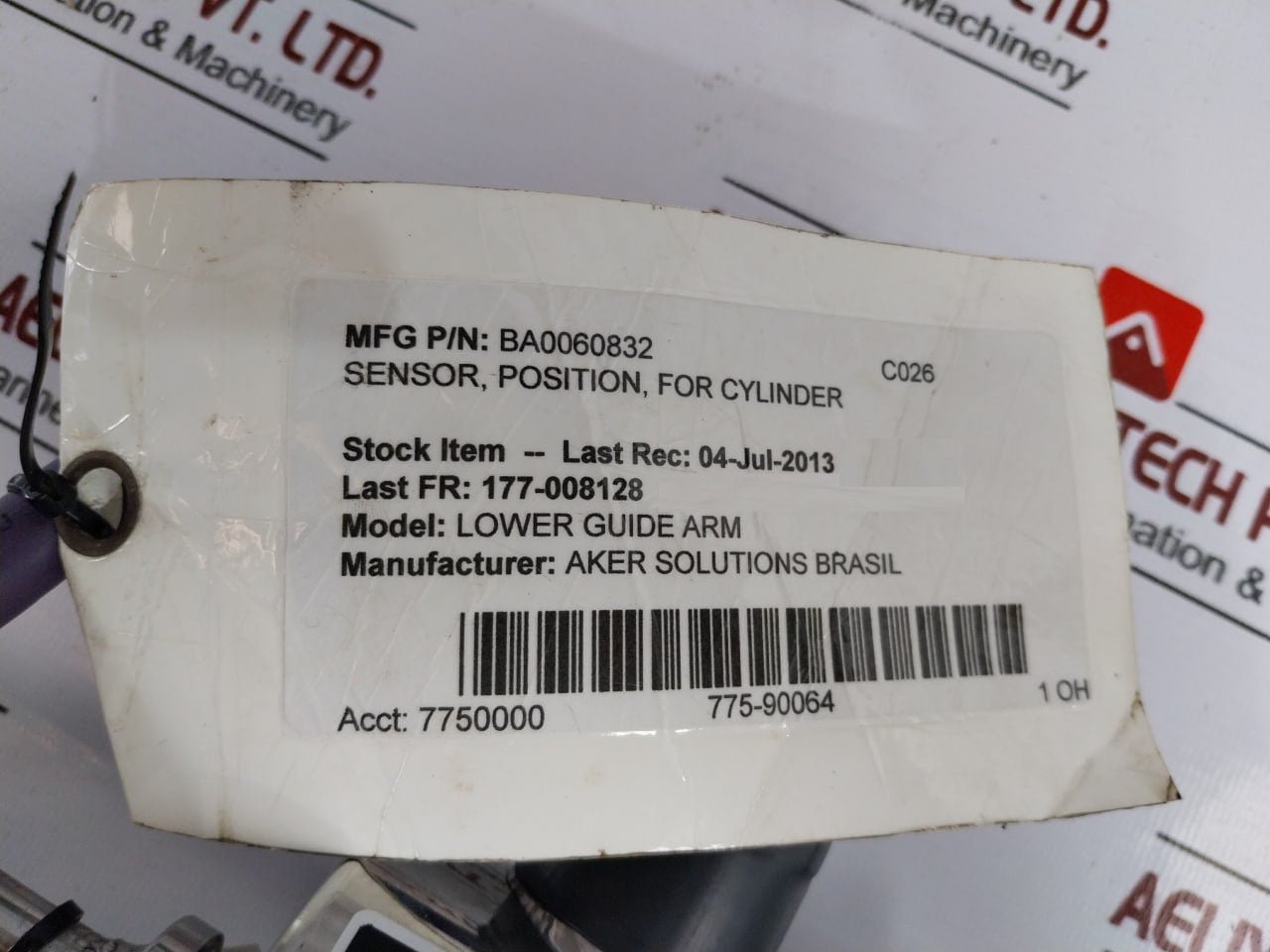 Aker Hph-3100-1530-a Temposonic Position Sensor For Cylinder 10 Meters