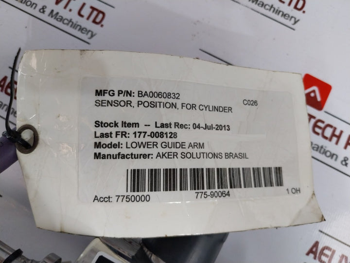 Aker Hph-3100-1530-a Temposonic Position Sensor For Cylinder 10 Meters