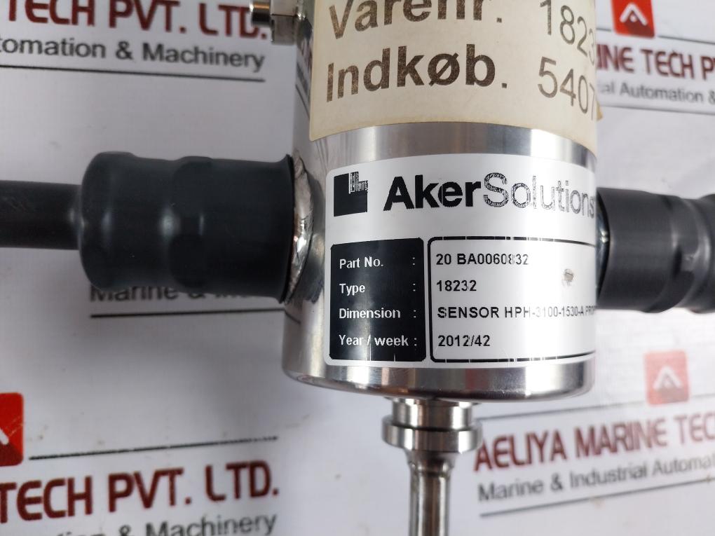 Aker Hph-3100-1530-a Temposonic Position Sensor For Cylinder 10 Meters