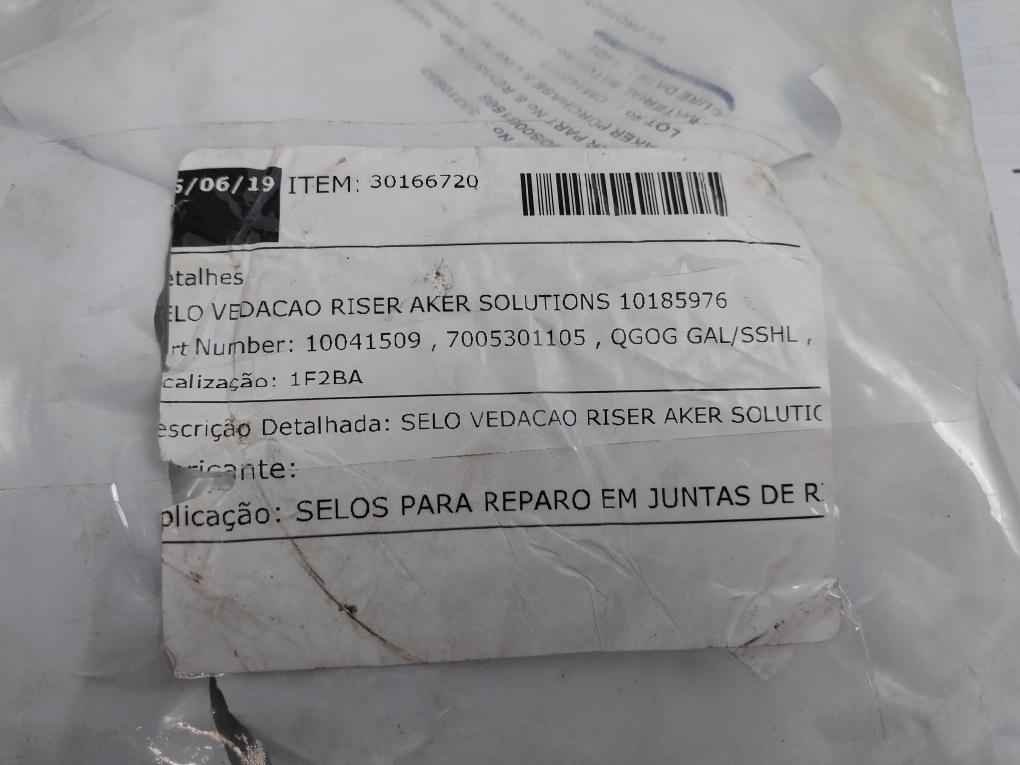 Aker Solutions 10041509 Riser Sealing Seal Hydraulic Line 10041509-03