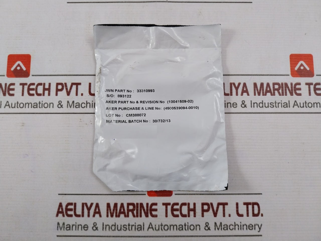 Aker Solutions 10041509 Selo Vedacao Riser Sealing Seal Rev 02