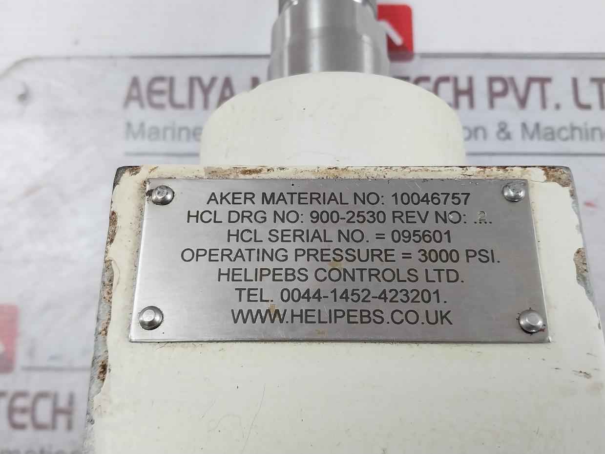 Aker Solutions 10046757 Bop Cylinder 3000 Psi Hcl Drg 900-2530 Rev 2