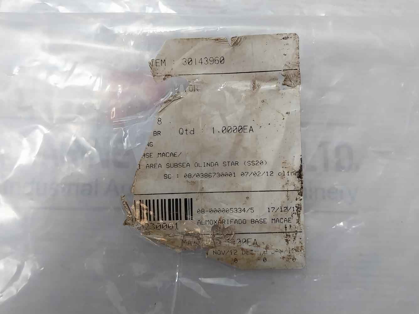 Aker Solutions 10046757 Bop Cylinder 3000 Psi Hcl Drg 900-2530 Rev 2