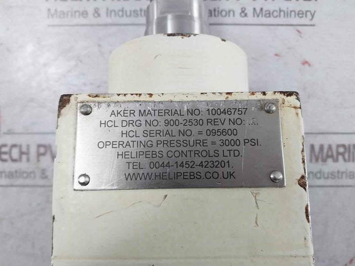 Aker Solutions 10046757 Bop Cylinder 3000 Psi Hcl Drg 900-2530 Rev 2