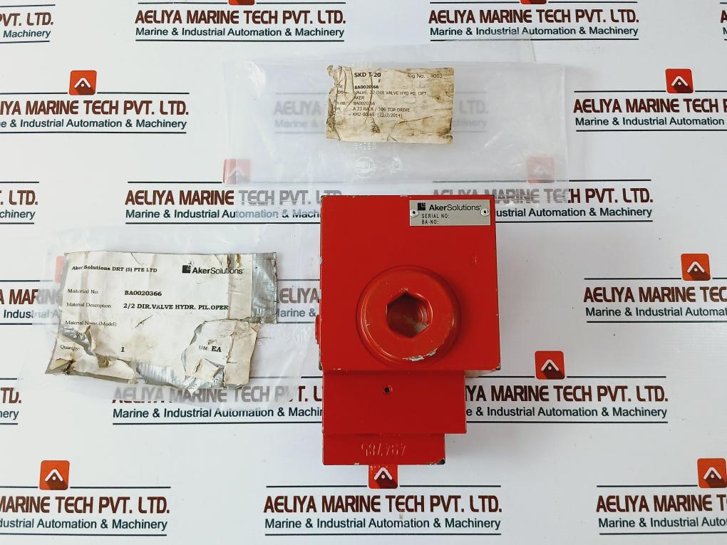 Aker Solutions BA0020366 2/2 Hydraulic Direction Valve