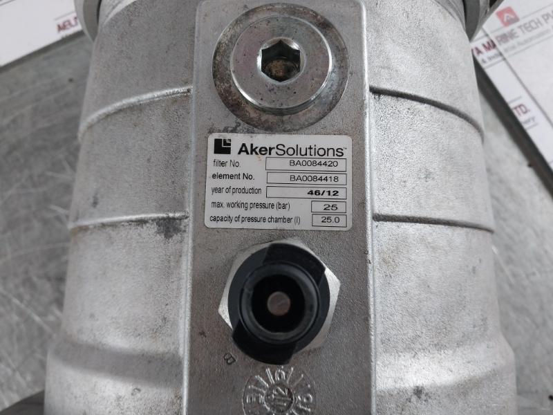 Aker Solutions Ba0084420 Filter Element Ba0084418 25 Bar Max