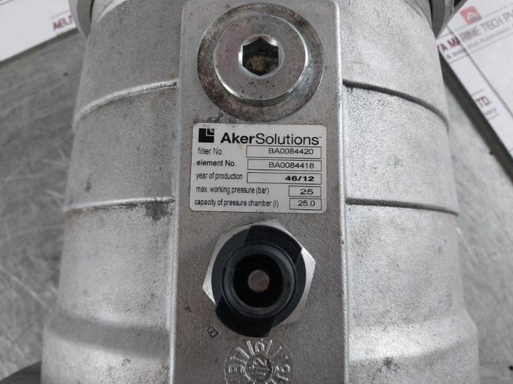 Aker Solutions Ba0084420 Filter Element Ba0084418 25 Bar Max