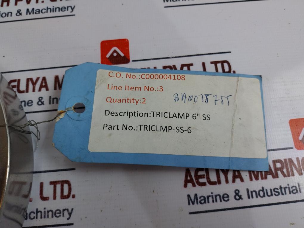 Aker Triclmp-ss-6 Triclamp Ba0075755