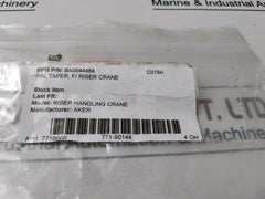 Aker Ba0044464 Taper Pin For Riser Handling Crane