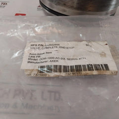 Aker Ddm-1000-ac-2M End Stop Complete Valve Ba0022956