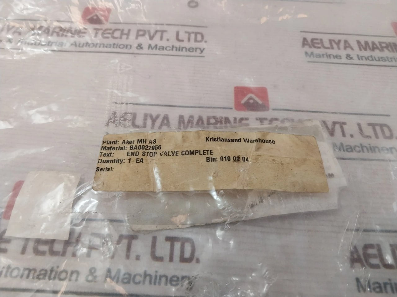 Aker Ddm-1000-ac-2M End Stop Complete Valve Ba0022956